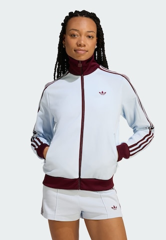 Veste de survêtement 'Classic' ADIDAS ORIGINALS en bleu : devant