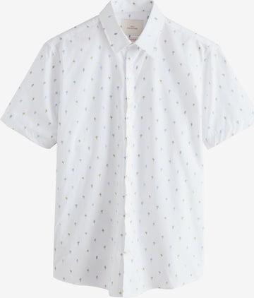 Next Средняя посадка Рубашка 'Liberty' в Белый: спереди