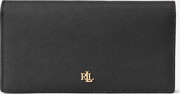 Lauren Ralph Lauren Wallet in Black: front