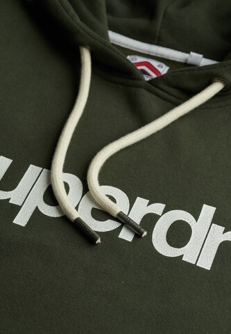 Sweat-shirt Superdry en vert