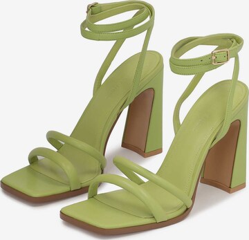 Sandalo con cinturino di Kazar Studio in verde