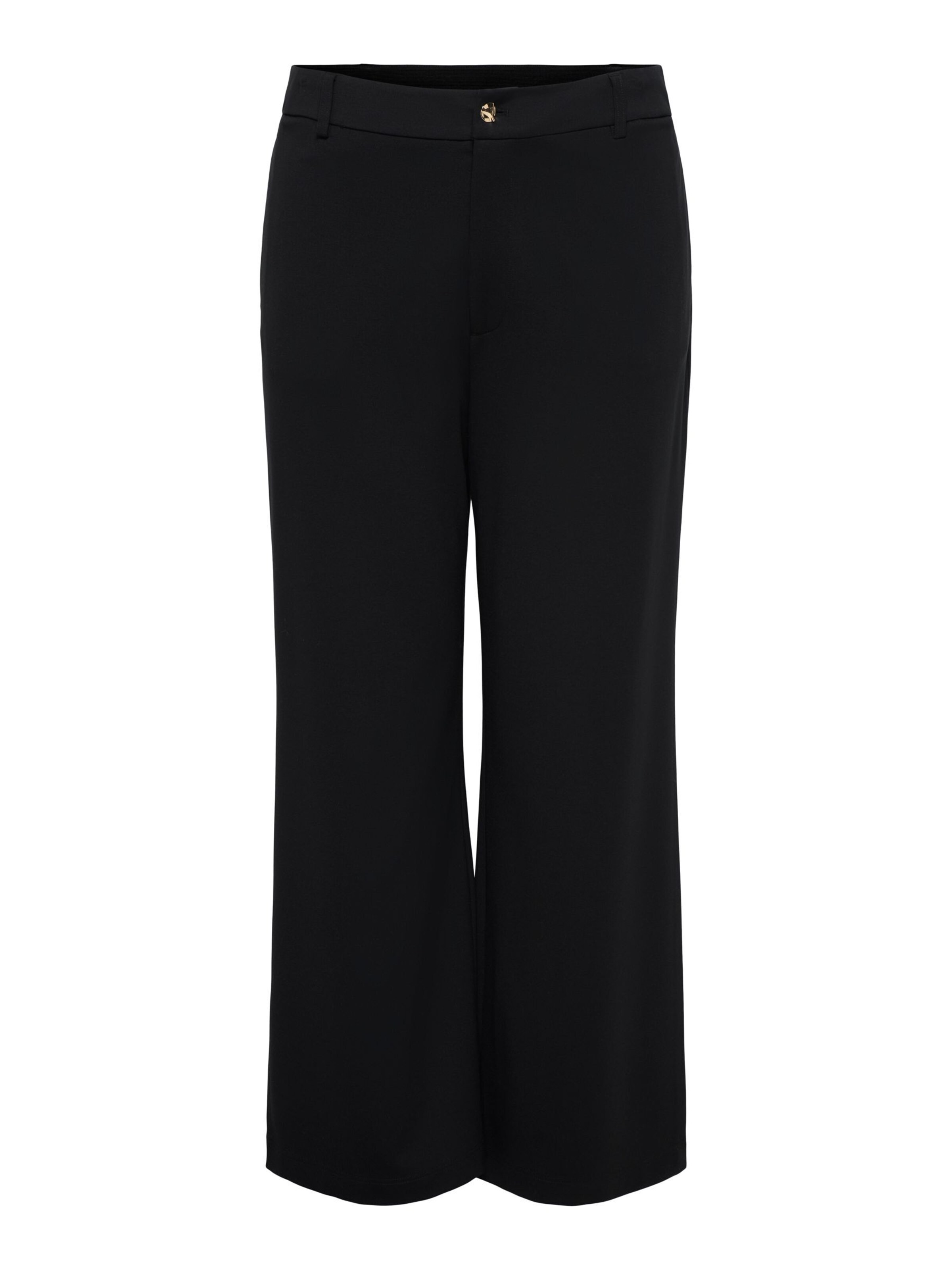 Regular Pantalon ONLY Carmakoma en noir : devant