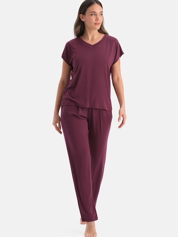 Pyjama Dagi en rouge : devant