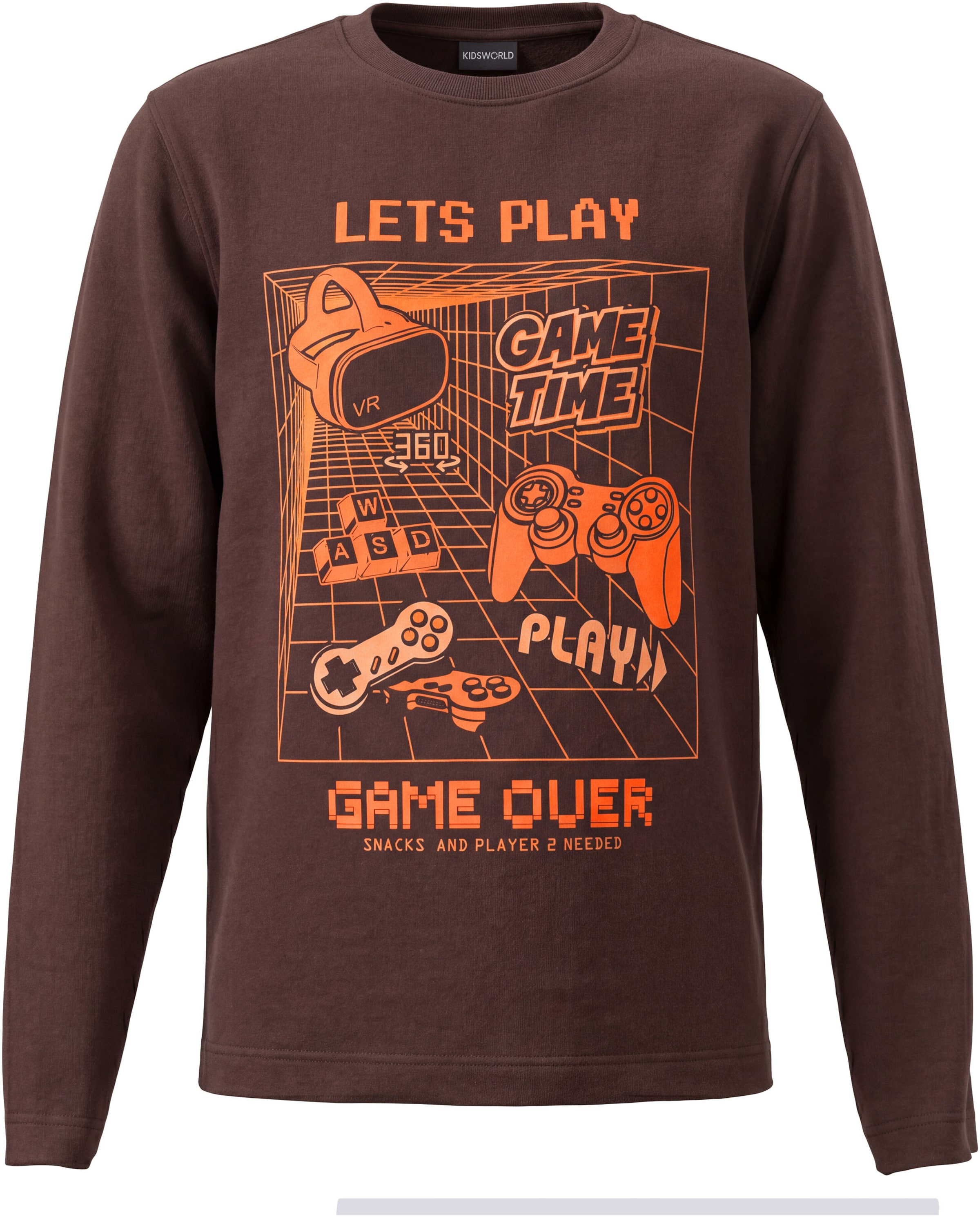 Kidsworld Shirt in Brown: front