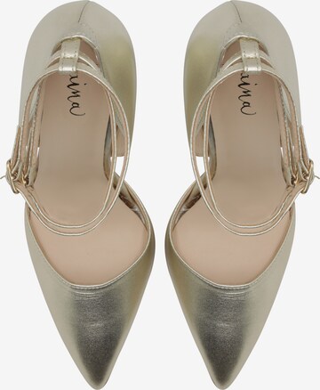 faina Pumps in Gold