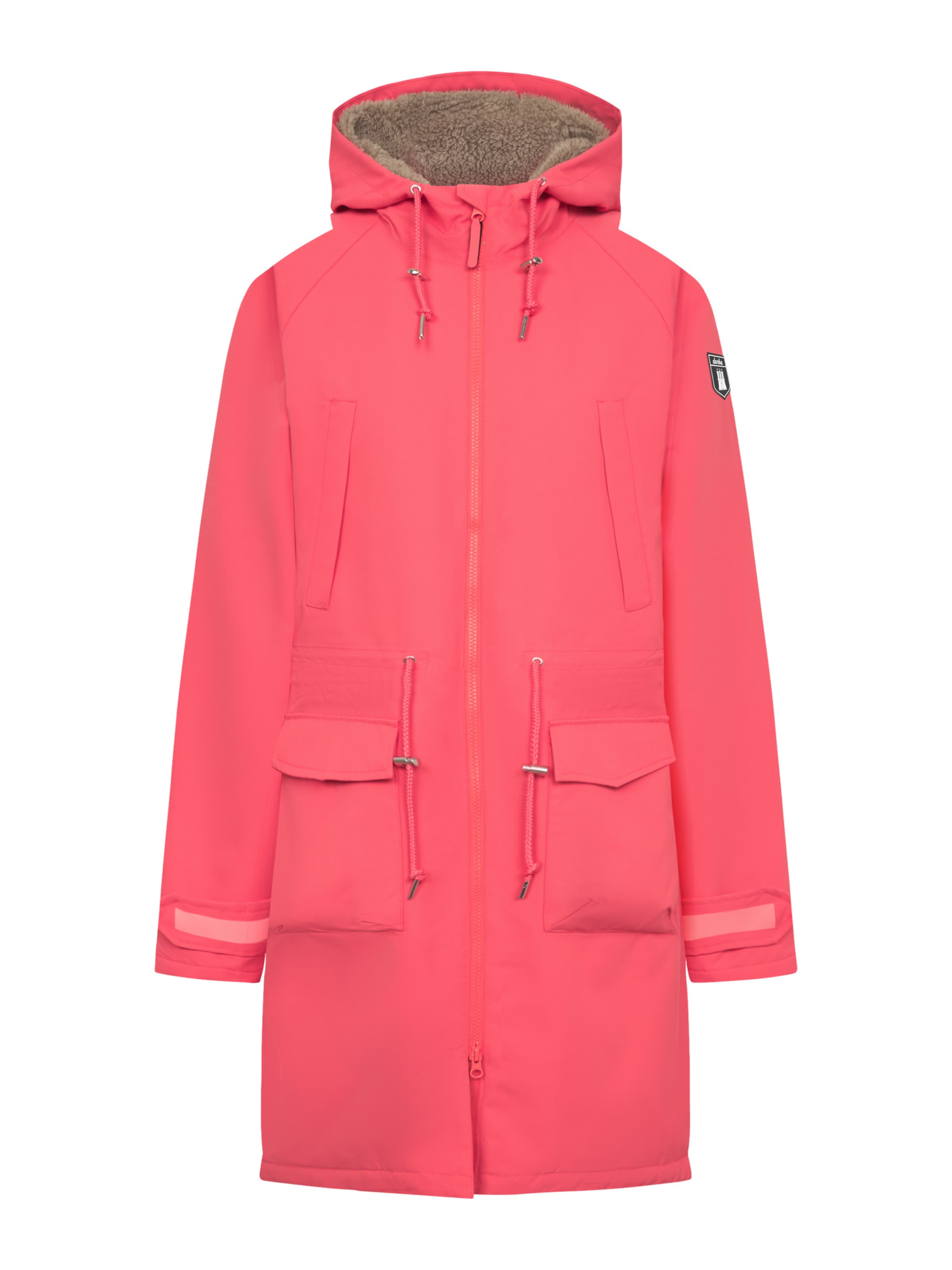 Derbe Funktionsjacke 'Phoebholm Dog' in Pink: Vorderseite