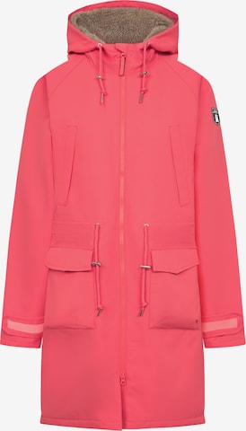 Derbe Performance Jacket 'Phoebholm Dog' in Pink: front