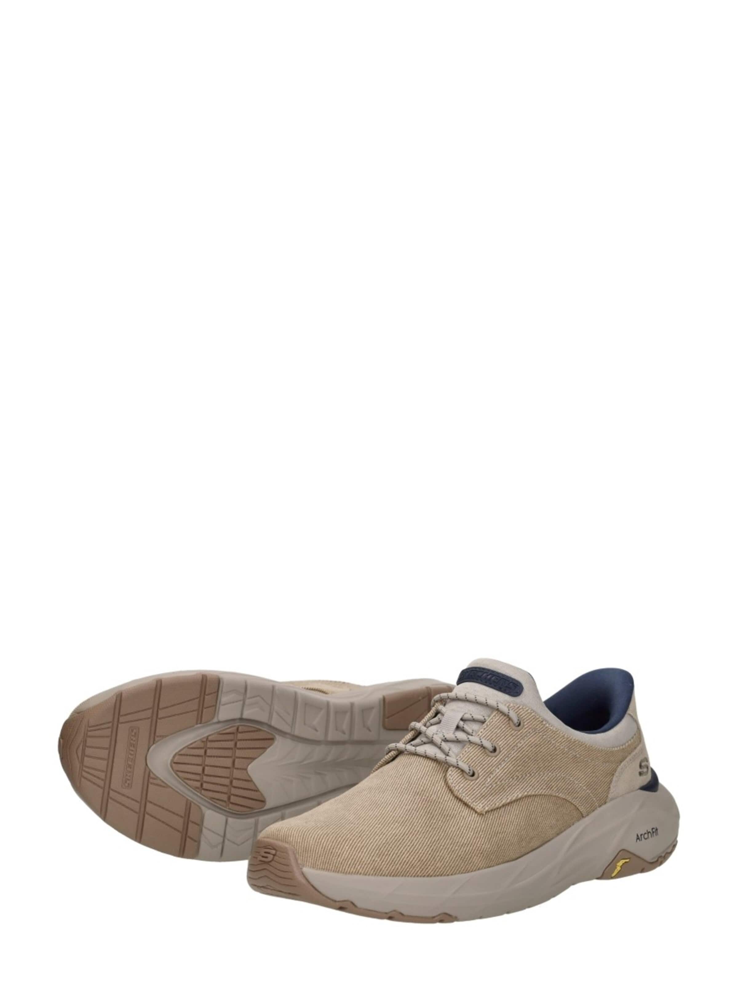 SKECHERS Sportieve veterschoen 'Slip-Ins: Arch Fit Maverick' in Grijs