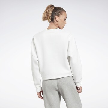 Reebok - Sweatshirt de desporto em branco