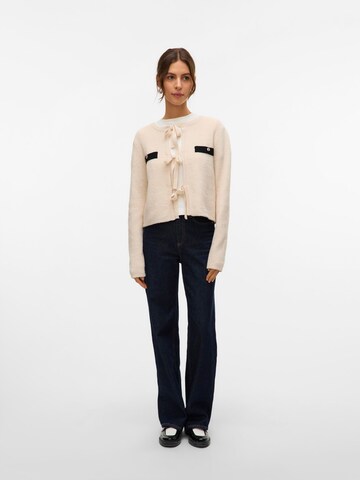 VERO MODA Cardigan 'VMHildur' i beige