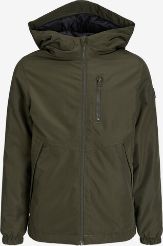 Veste mi-saison Jack & Jones Junior en vert : devant