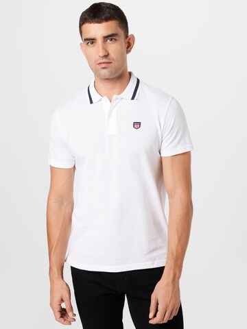 T-Shirt GANT en blanc : devant