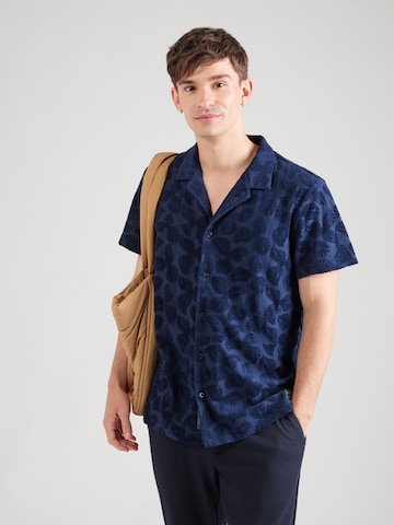 Regular fit Cămașă de la SCOTCH & SODA pe albastru: față