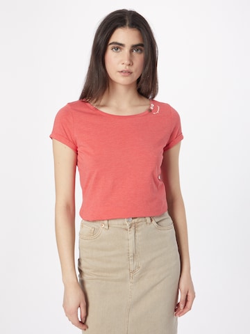 Ragwear Shirt 'Florah' in Rood: voorkant