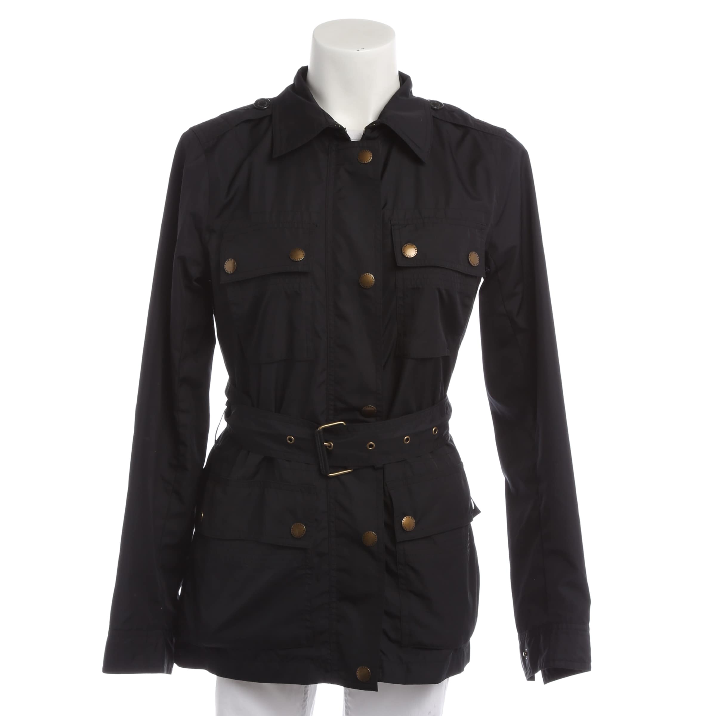 Lauren Ralph Lauren Jacket & Coat in S in Black: front