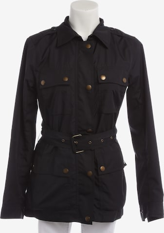 Lauren Ralph Lauren Übergangsjacke S in Schwarz: Vorderseite