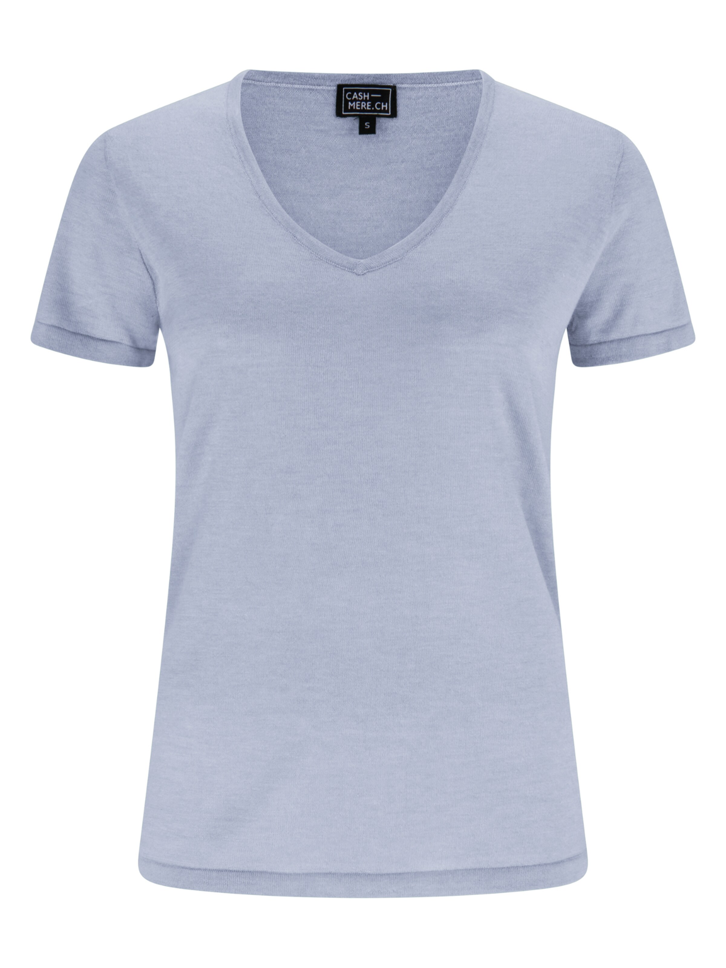 T-shirt CASH-MERE.CH en bleu : devant