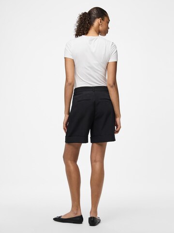 PIECES Regular Broek 'PCTEmpre' in Zwart