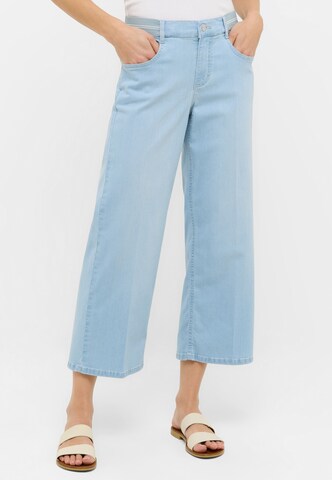 Angels Wide leg Jeans in Blue: front
