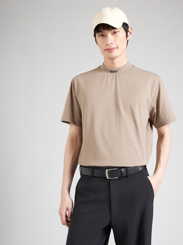 BOSS Shirt in Green: front