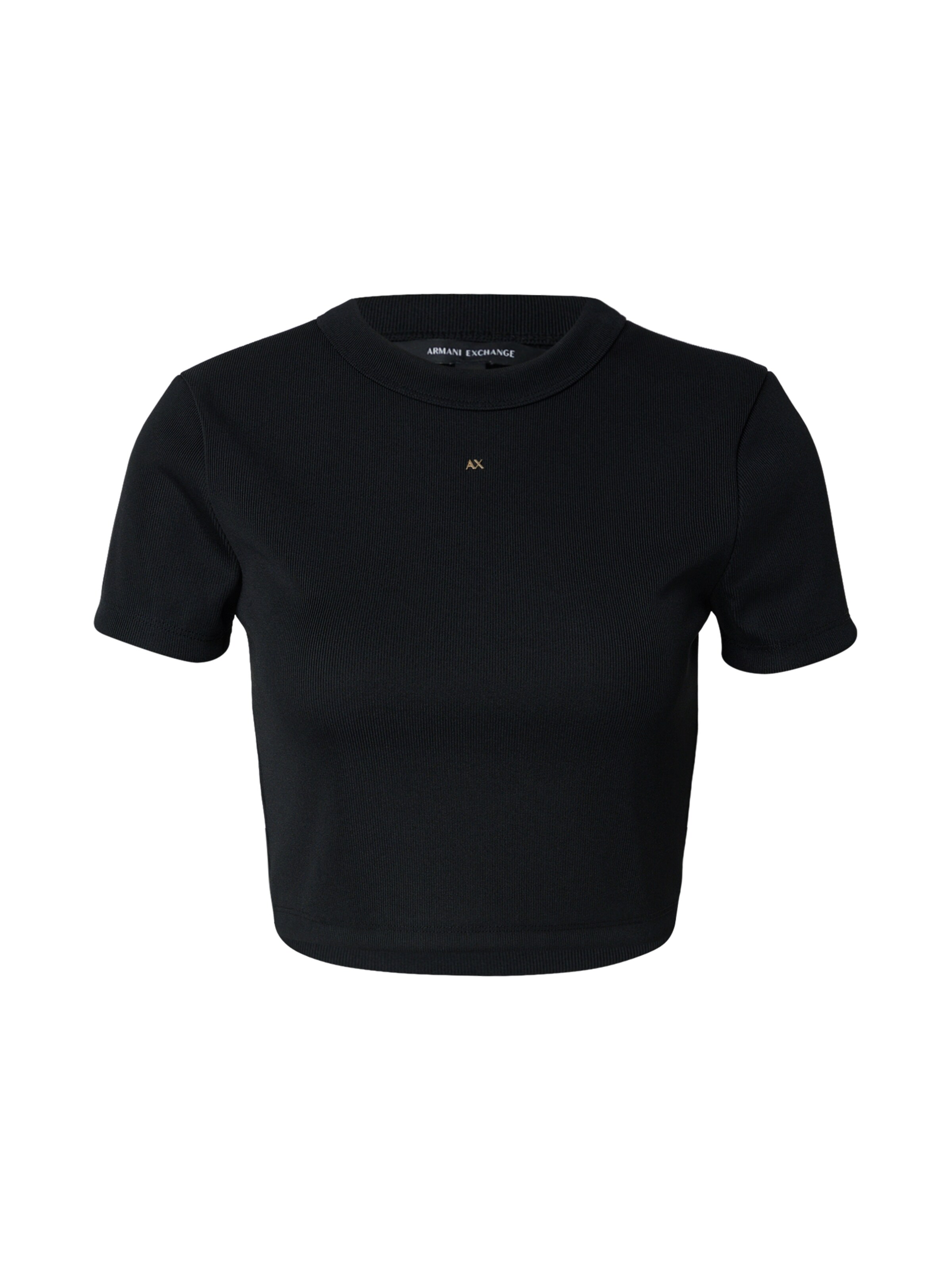 ARMANI EXCHANGE Majica | črna barva: sprednja stran