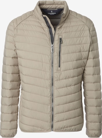 CASAMODA Between-Season Jacket 'Basic' in Beige: front