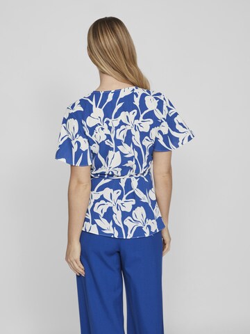 VILA Blouse in Blauw