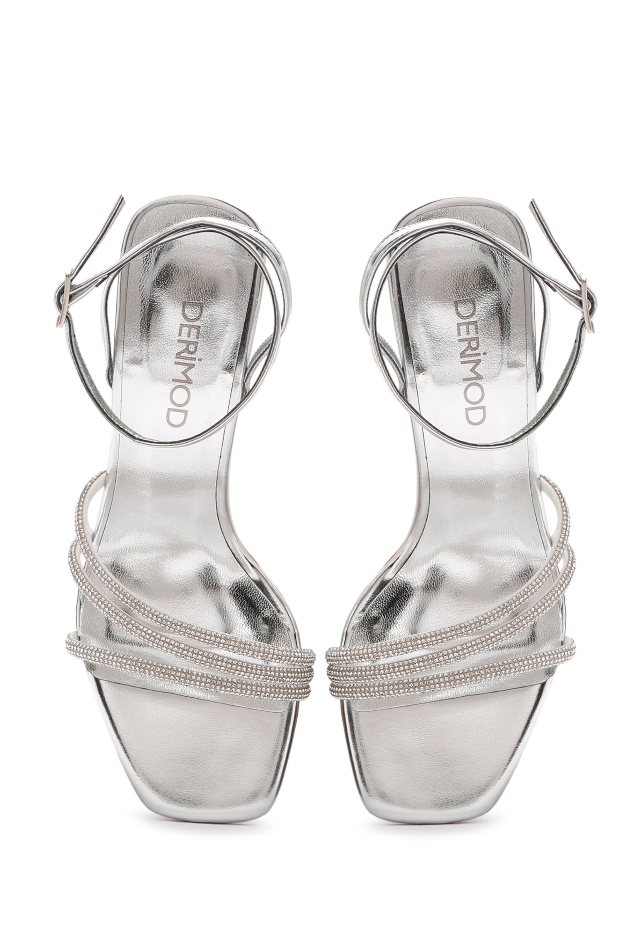 Sandalo con cinturino di Derimod in argento