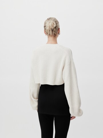 LeGer by Lena Gercke Pullover 'Thassia' i hvid