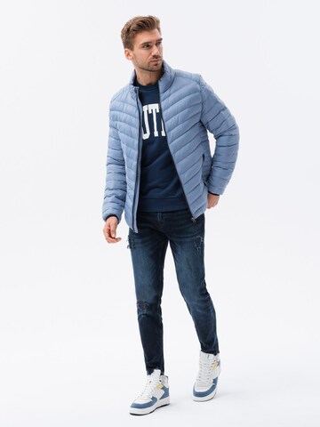 Ombre Übergangsjacke 'C528' in Blau