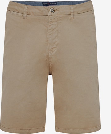 Funky Buddha Normalny krój Chinosy w kolorze szary: przód