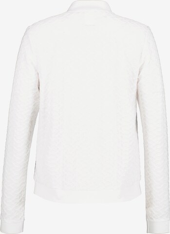 Bluză cu fermoar sport 'Hermansaari' de la LUHTA pe alb