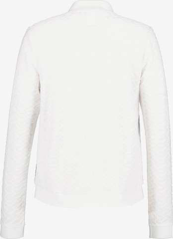 LUHTA Sports sweat jacket 'Hermansaari' in White