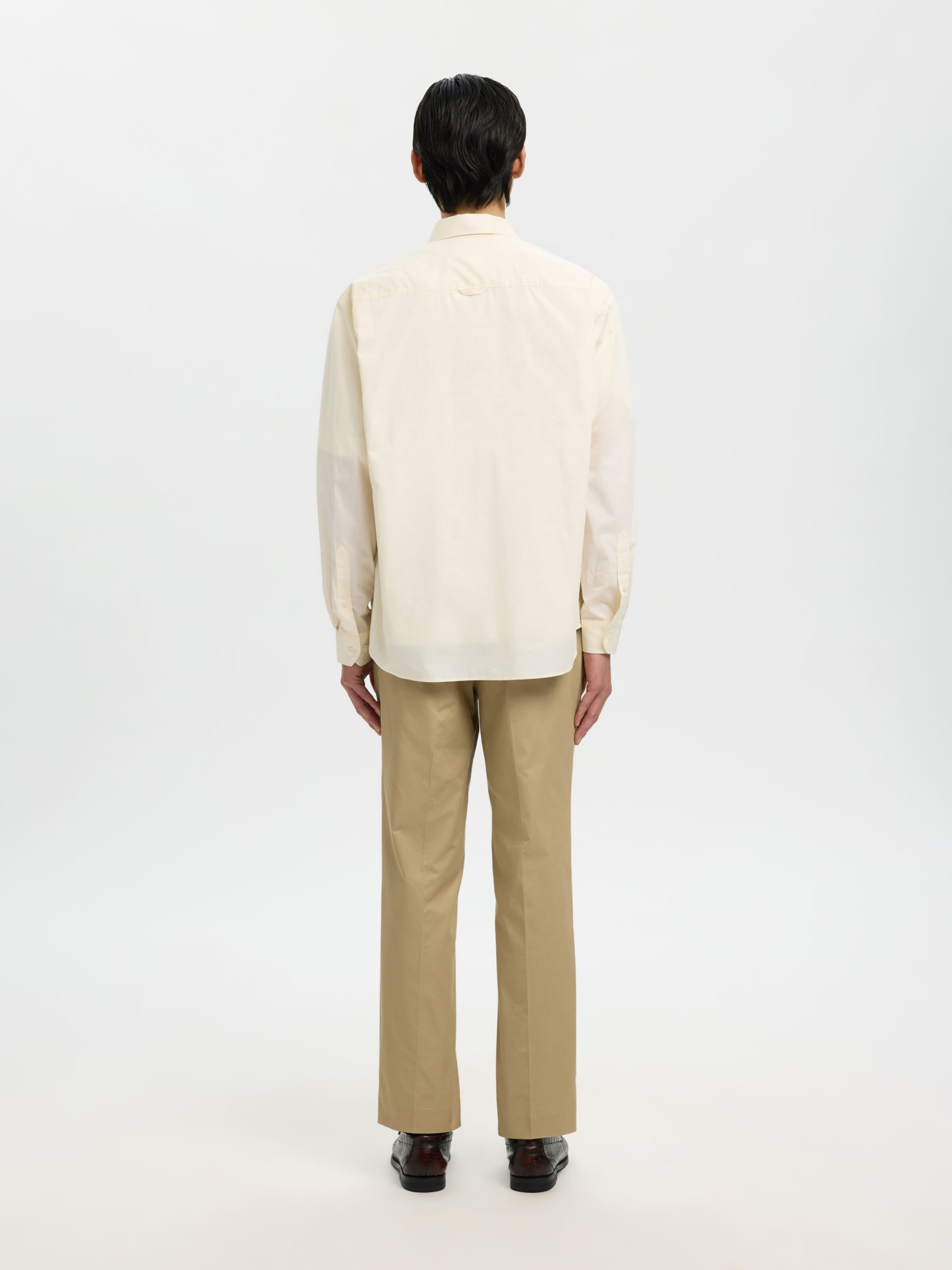 Fit confort Chemise SELECTED en jaune