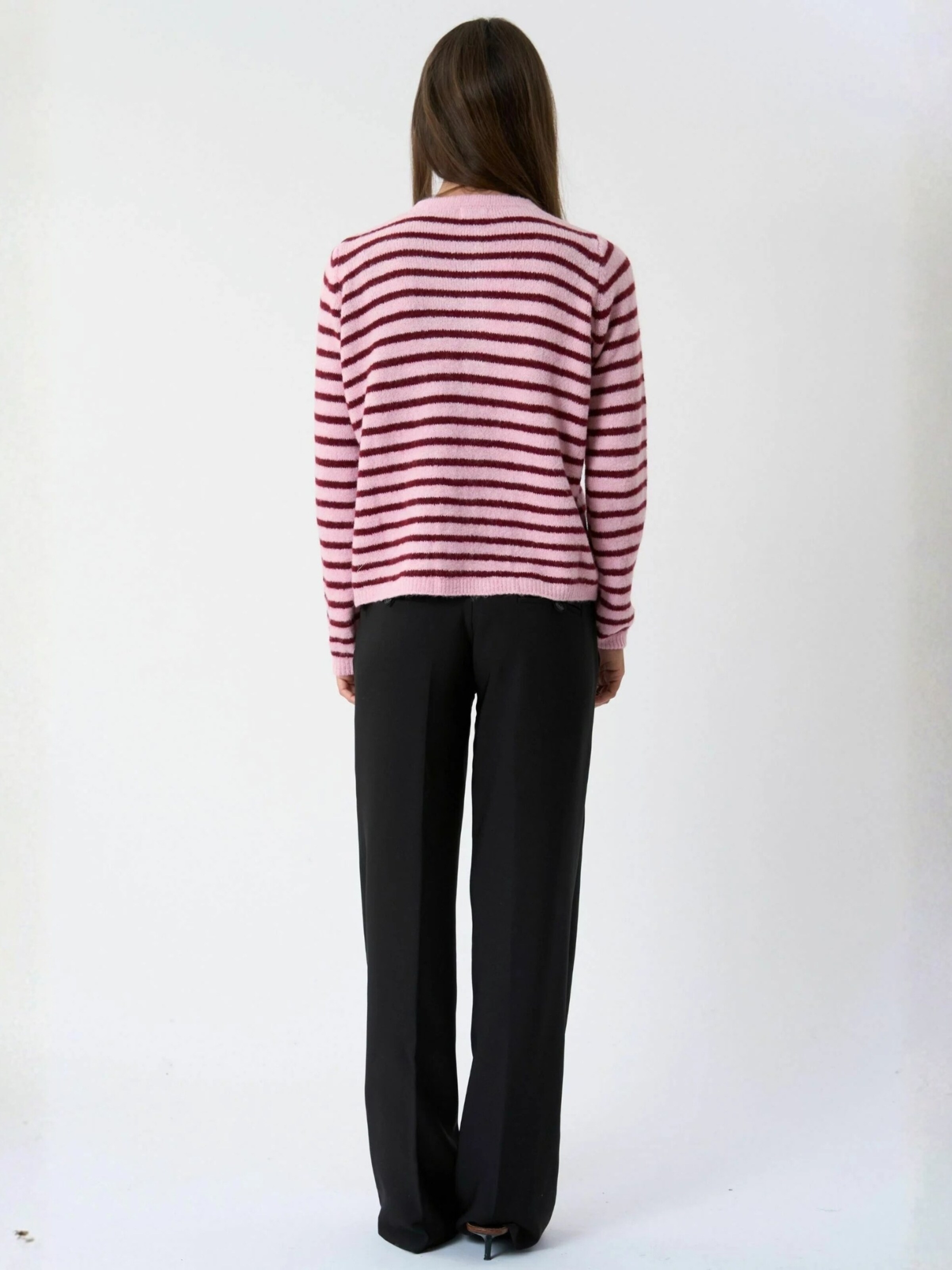 TEESHOPPEN Sweter ' Crizette ' w kolorze czerwony