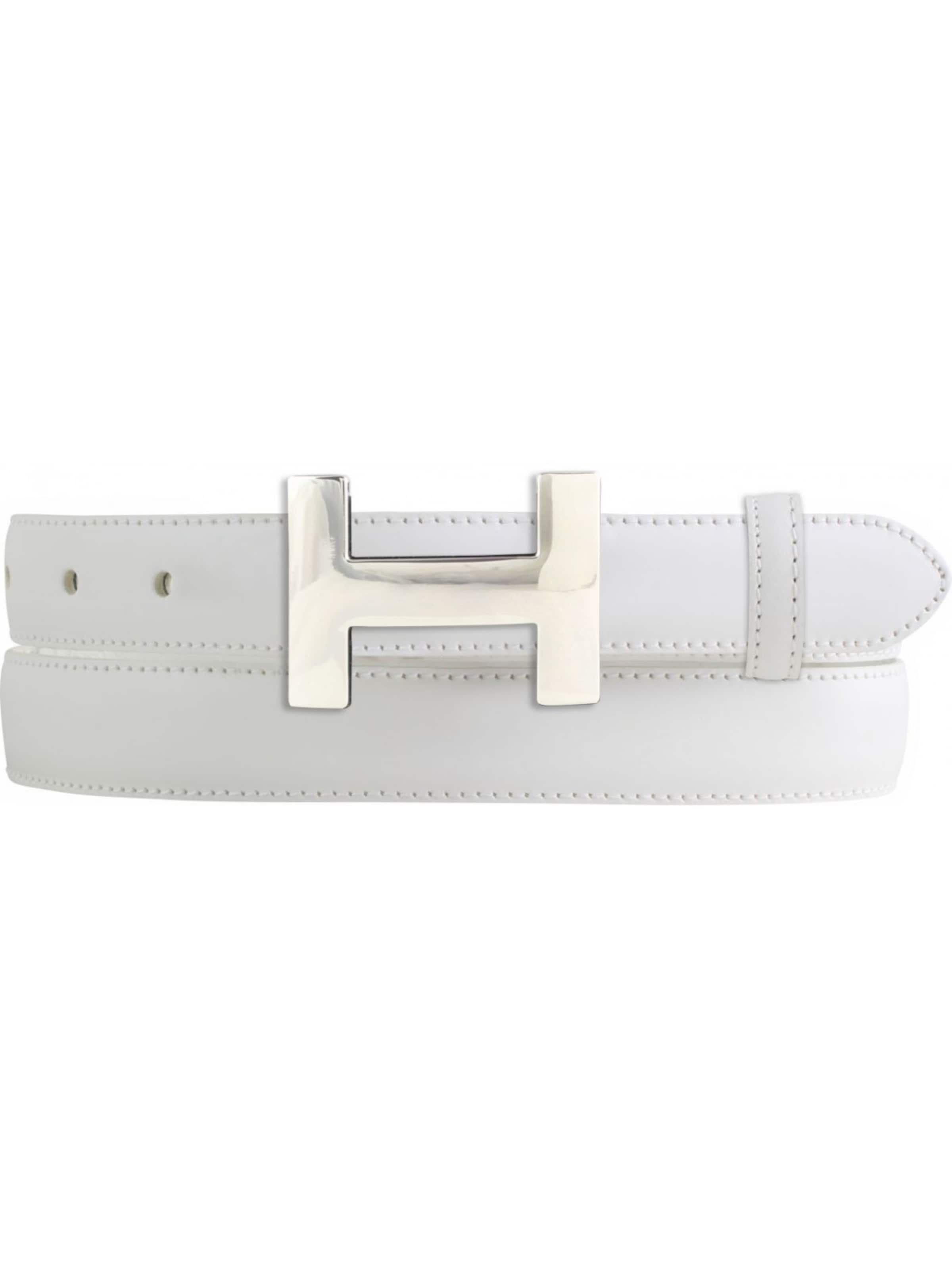 BELTINGER Belt 'Horus' in White: front