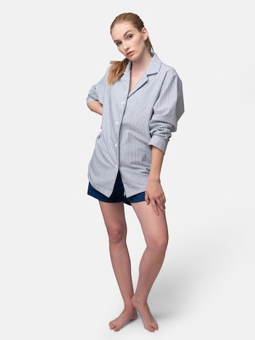 greenjama Pajama Shirt in Blue