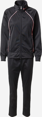 Champion Authentic Athletic Apparel Tracksuit in Black: front