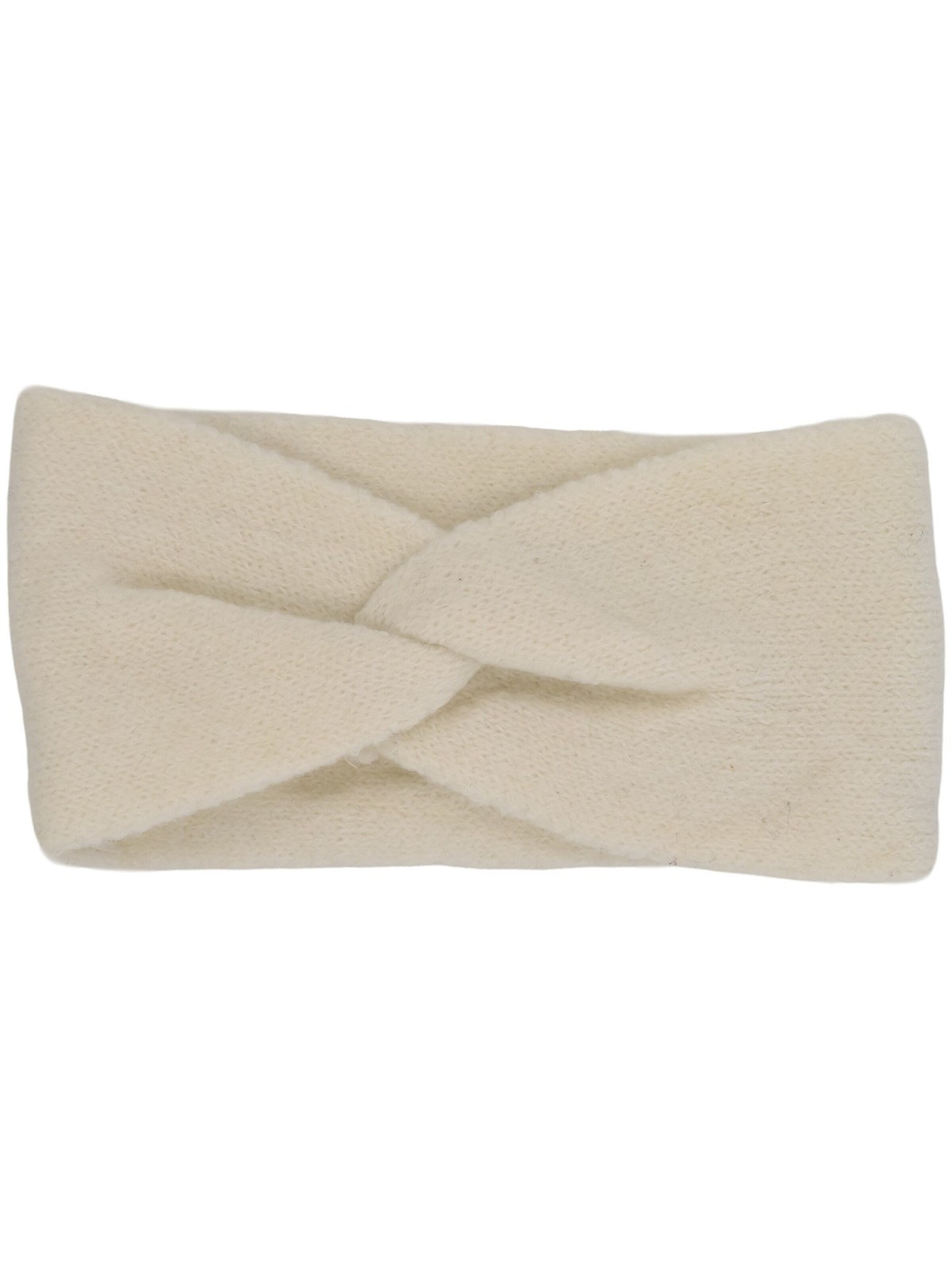 styleBREAKER Headband 'Feinstrick Stirnband Twist Knoten' in Beige