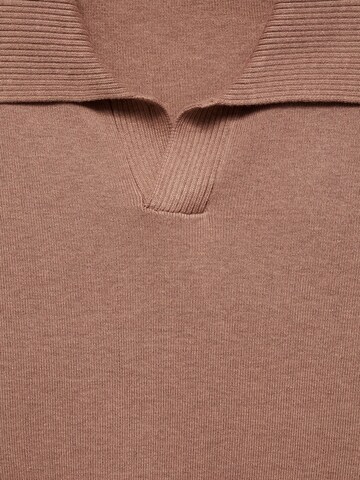 MANGO MAN Pullover 'Lino' in Pink