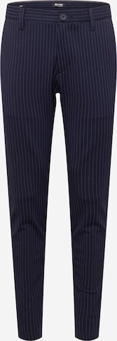 Coupe slim Pantalon chino 'MARK' Only & Sons en bleu : devant