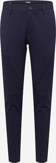 Only & Sons Pantalon chino 'MARK' en bleu foncé / blanc, Vue avec produit