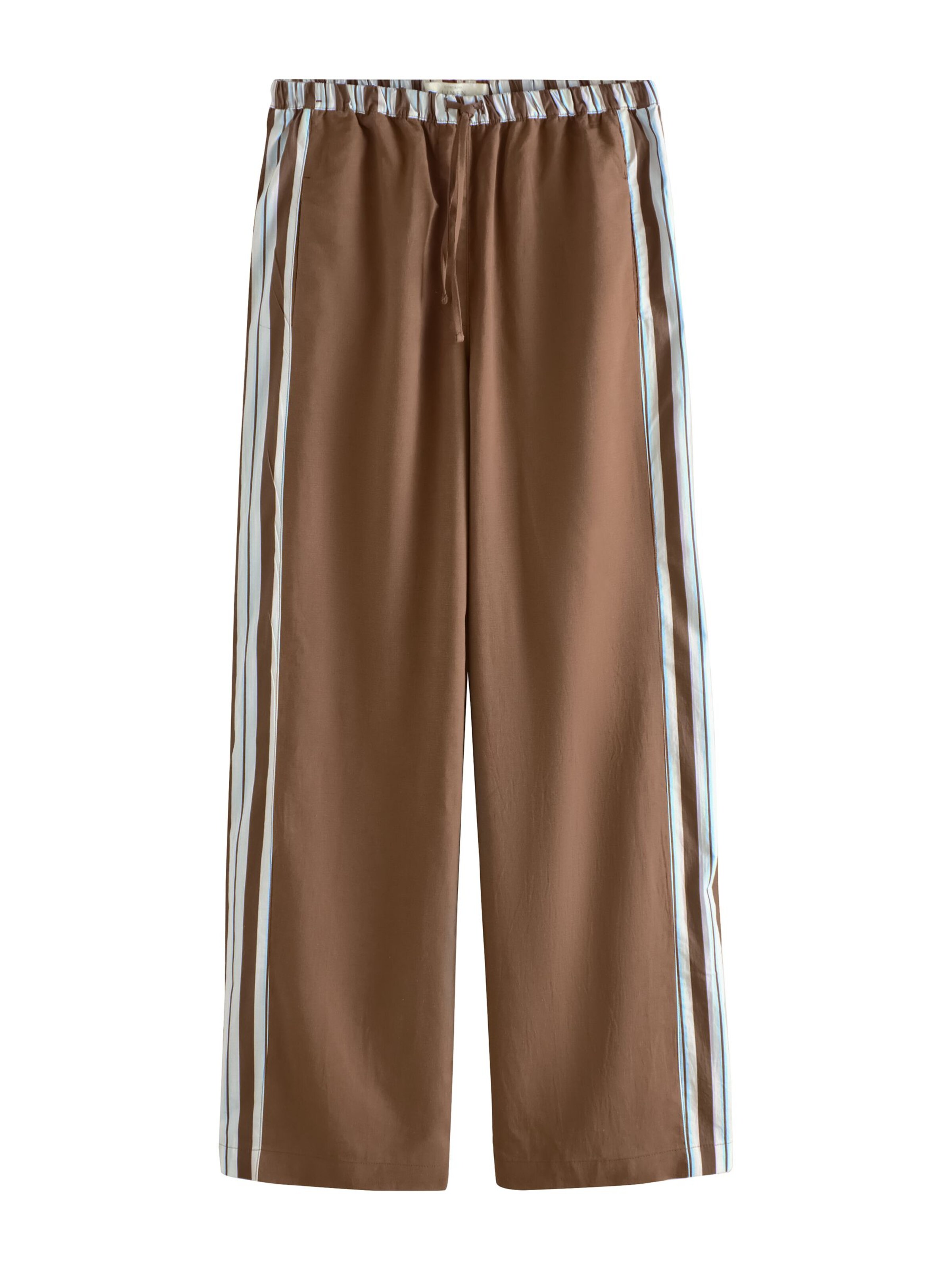Next Broek in 32/Petite in de kleur Lichtblauw / Bruin / Rosa / Wit, Productweergave