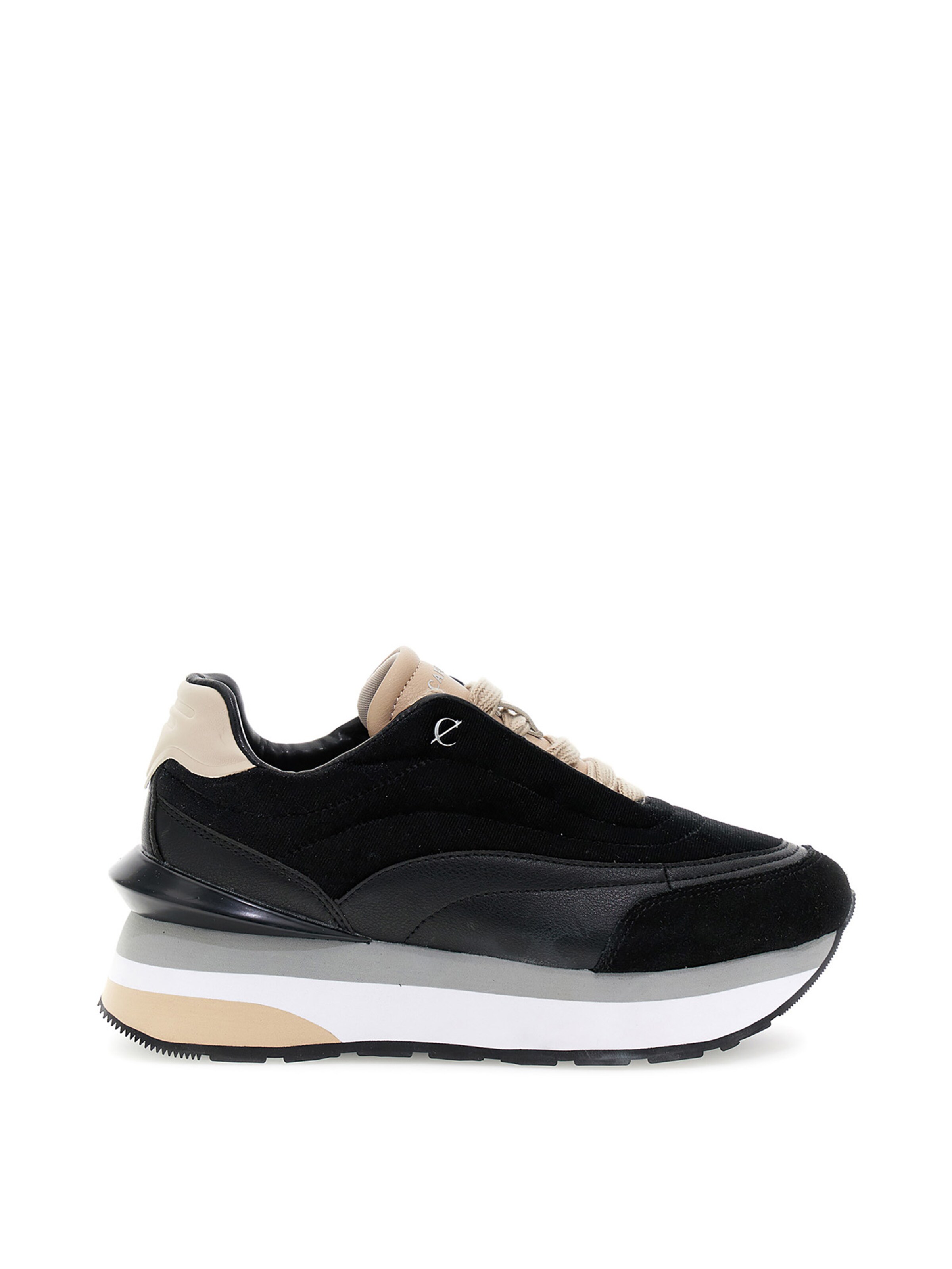 CAFè NOIR Sneakers laag in Zwart