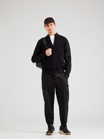 BOSS Sweter 'Zhine' w kolorze czarny