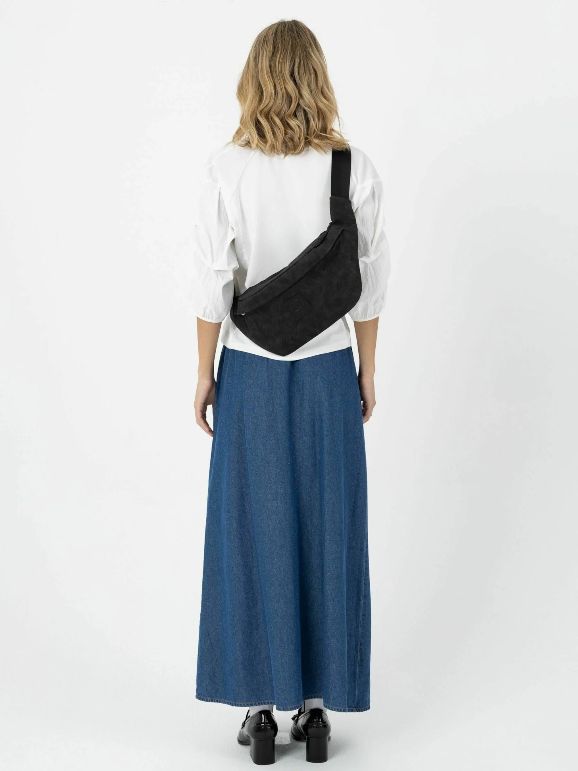 Coster Copenhagen Shopper ' Braided ' i sort