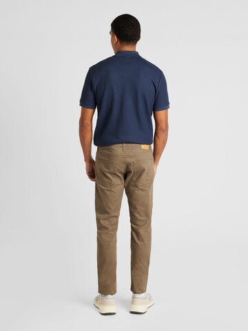 JACK & JONES Regular Hose 'Glenn' in Braun