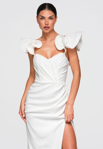 Ombre Evening dress in Beige
