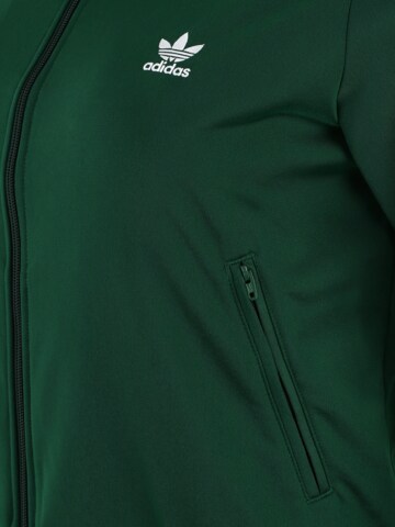 ADIDAS ORIGINALS Zip-Up Hoodie 'Adicolor Classics Firebird' in Green