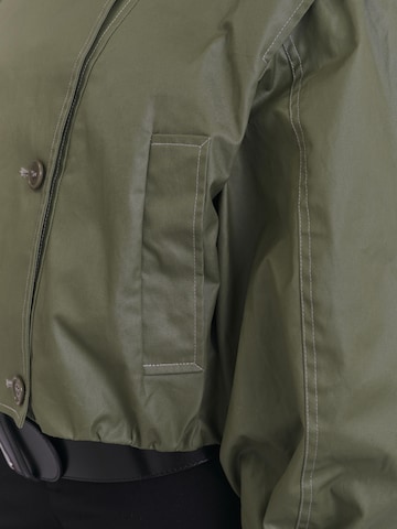 Veste mi-saison 'WAXED' AEMMI en vert